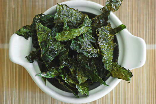 Healthy Snack - Kale Crisps