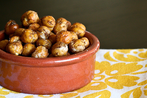 Roasted Masala Chickpeas Recipe