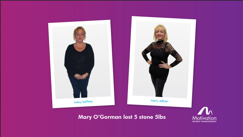 Mary O' Gorman Success Story - Motivation Weight Management