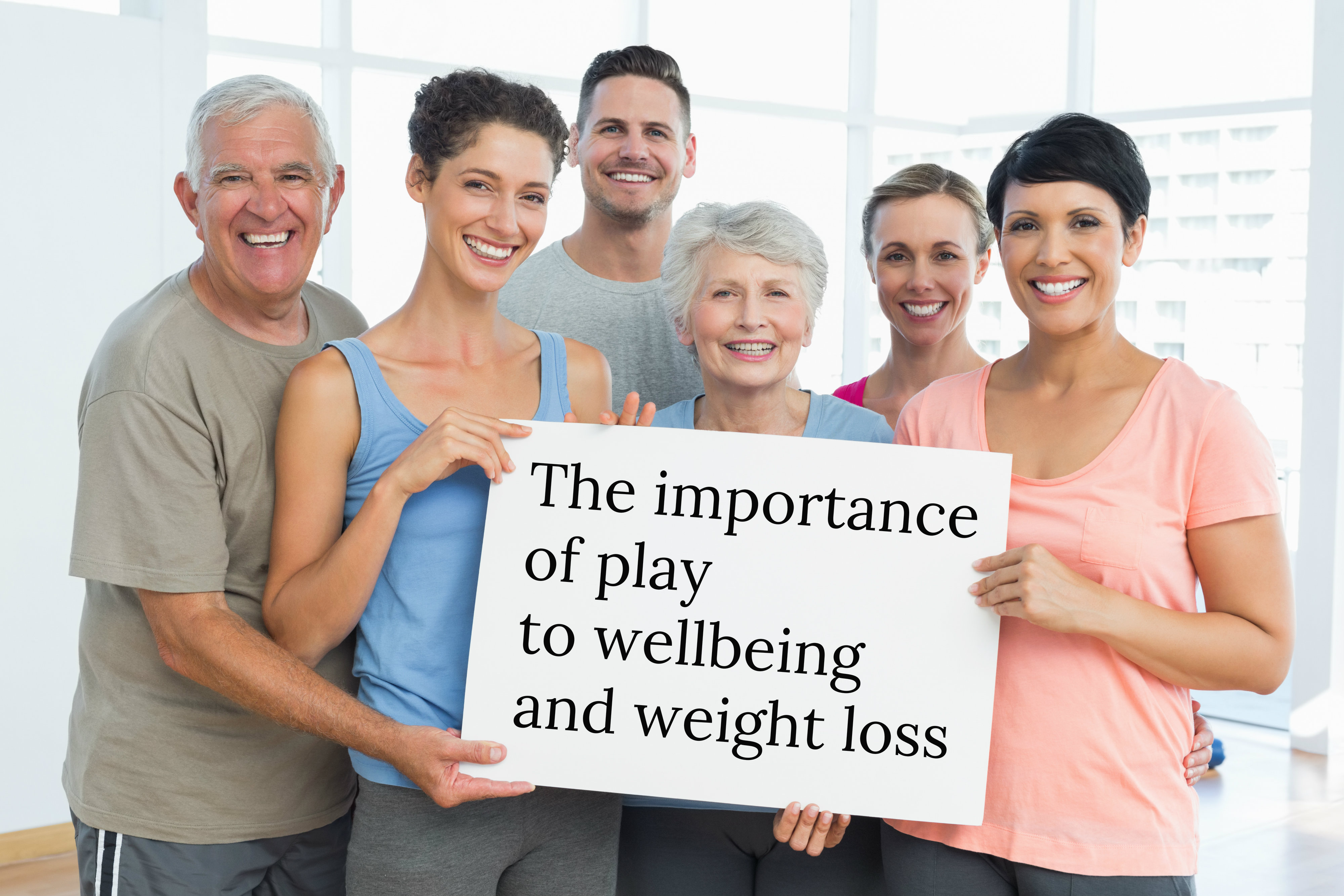 The importance of play to wellbeing and weight loss