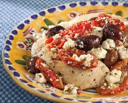 Feta and Chicken Tomato