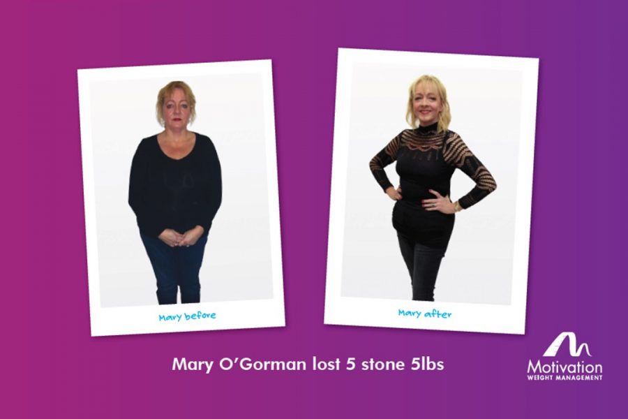 Motivation Weight loss Transformation Mary O'Gorman