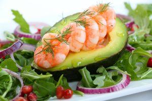 Prawn power salad