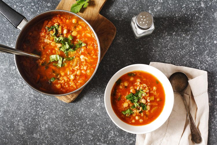 Chickepea Soup Motivation Recipe