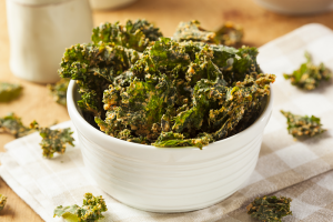 crispy kale chips