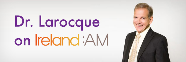 Dr. Maurice Laroqcue on Ireland AM