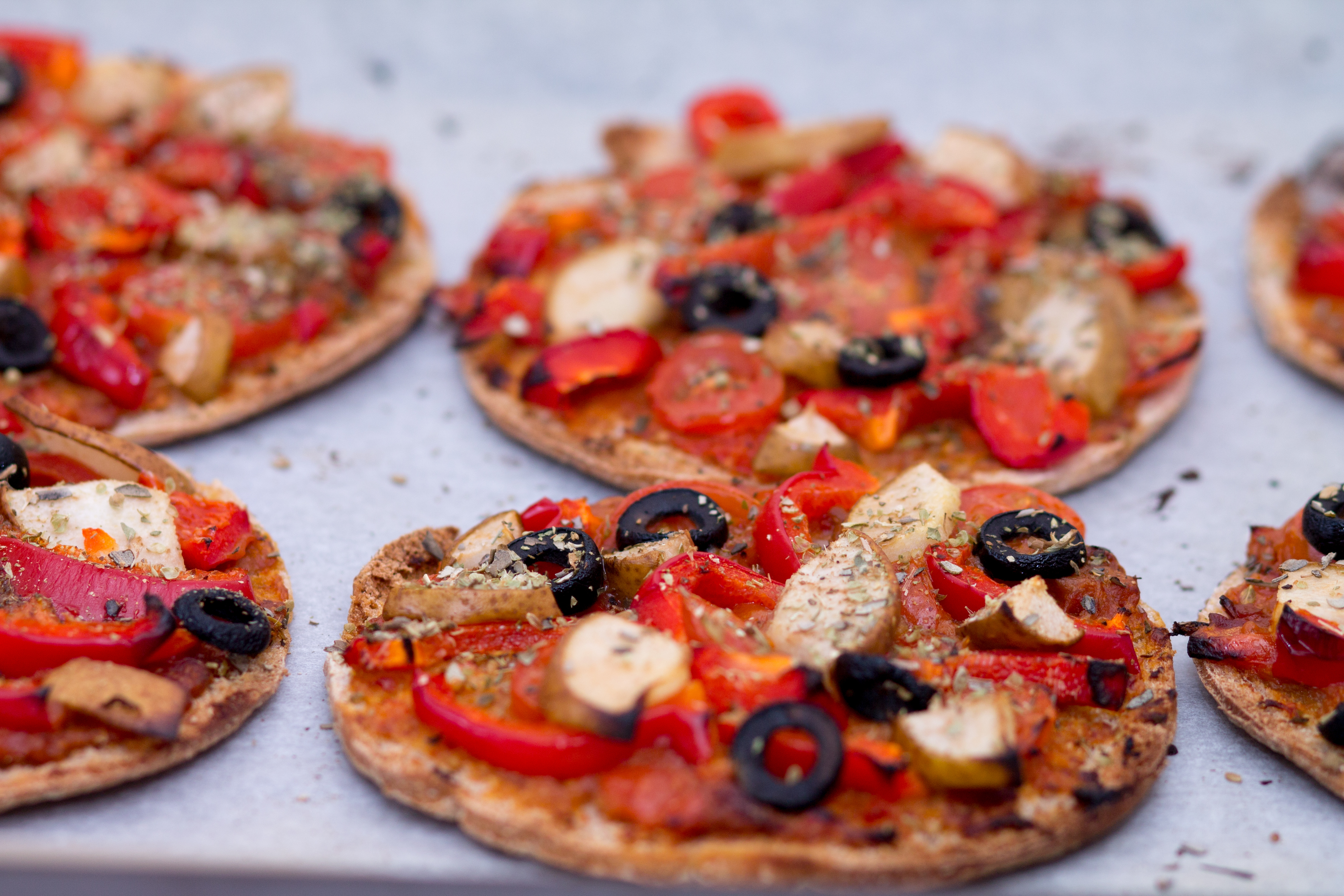 Red Pepper Pizza