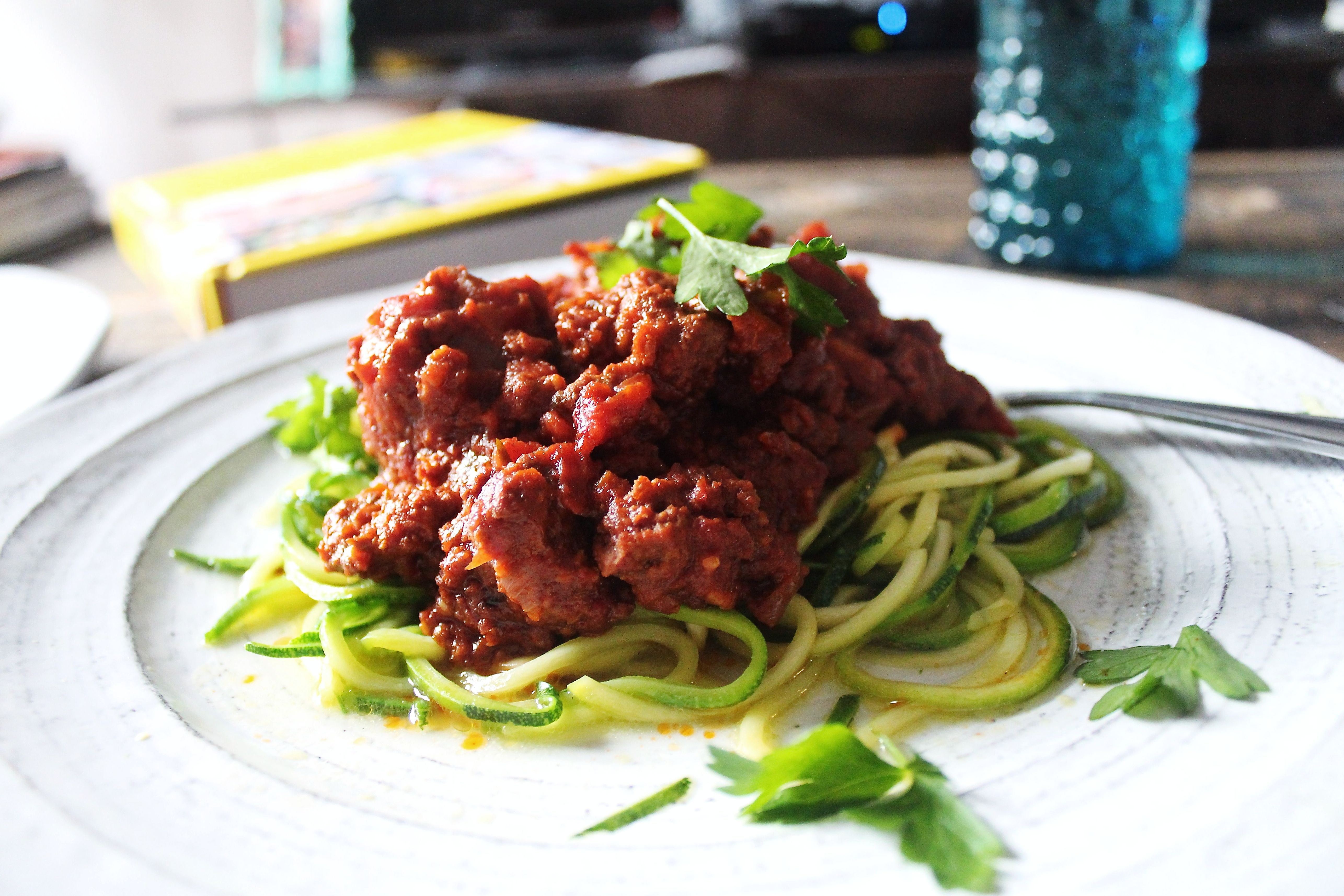 Courgetti Bolognese