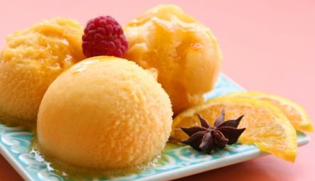 Summer Sorbet Recipe - Melon and Rose Water