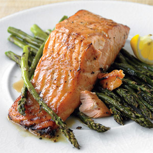 Salmon with Asparagus