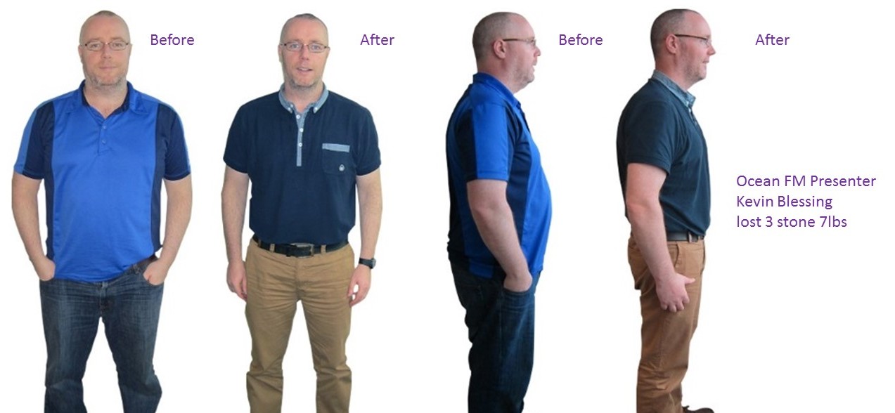 Ocean FM Presenter wins Weight Loss Battle With Motivation Sligo