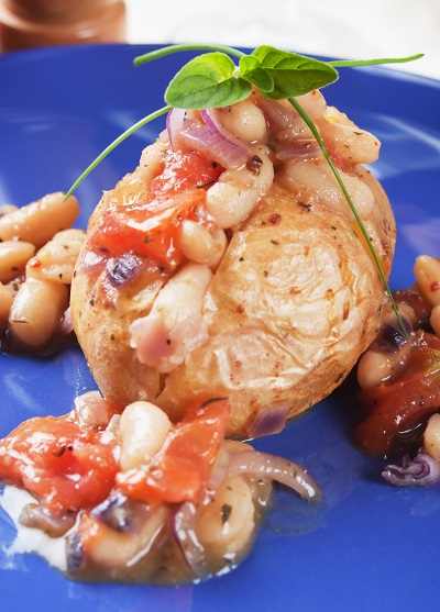 Jacket Potato With Homemade Baked Beans