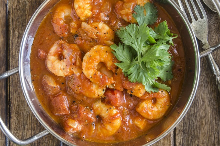 Speedy Low Calorie Coconut Free Prawn Curry Recipe Website Image