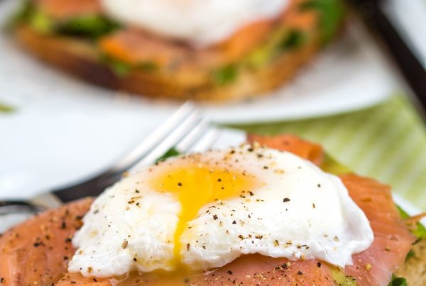 Smoked Salmon with Poached Egg
