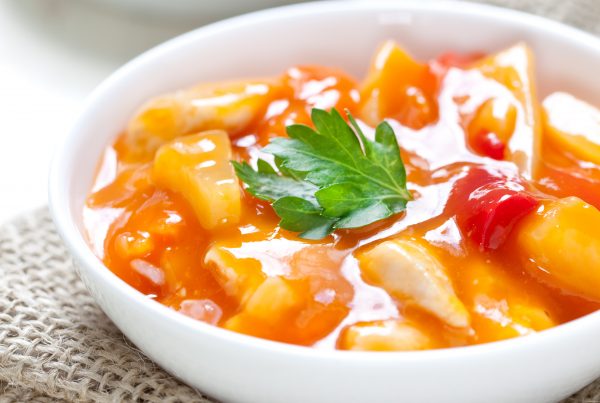 Vegan Low Sugar Sweet and Sour Tofu