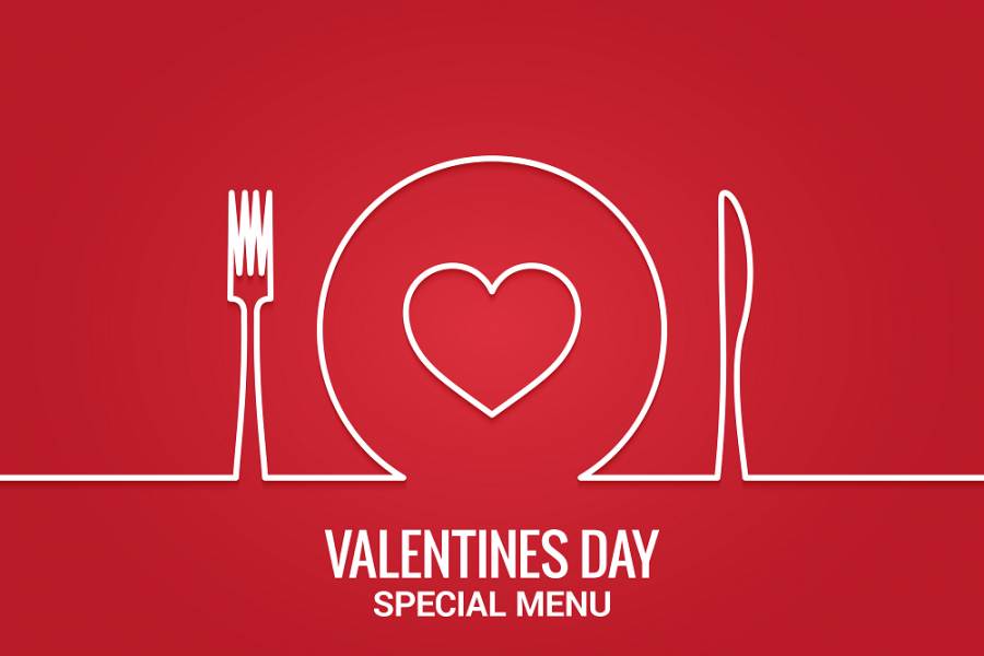 Super Speedy Romantic Valentine 3 Course Meal