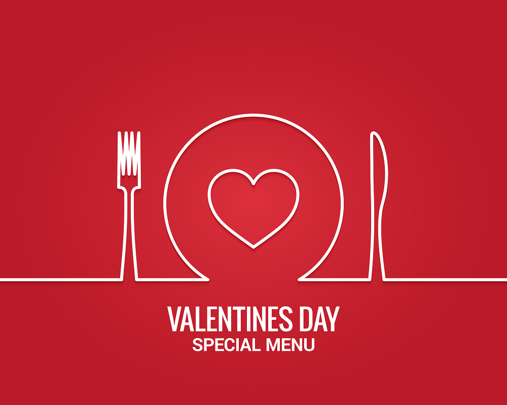 Super Speedy Romantic Valentine 3 Course Meal