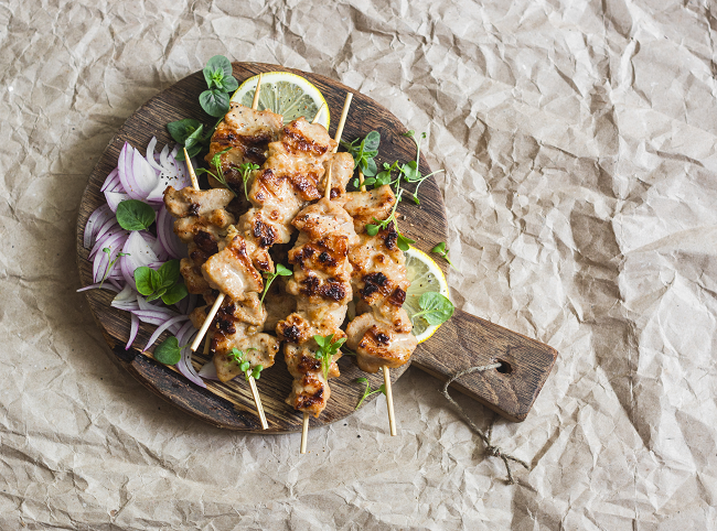 Thai Pork Kebabs Recipe