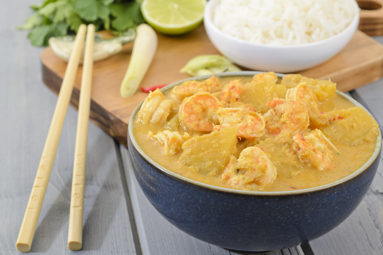 Prawn and Pineapple Penang Curry