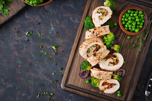 Broccoli Stuffed Chicken