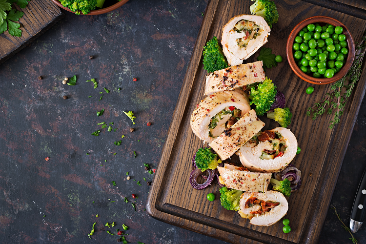 Broccoli Stuffed Chicken