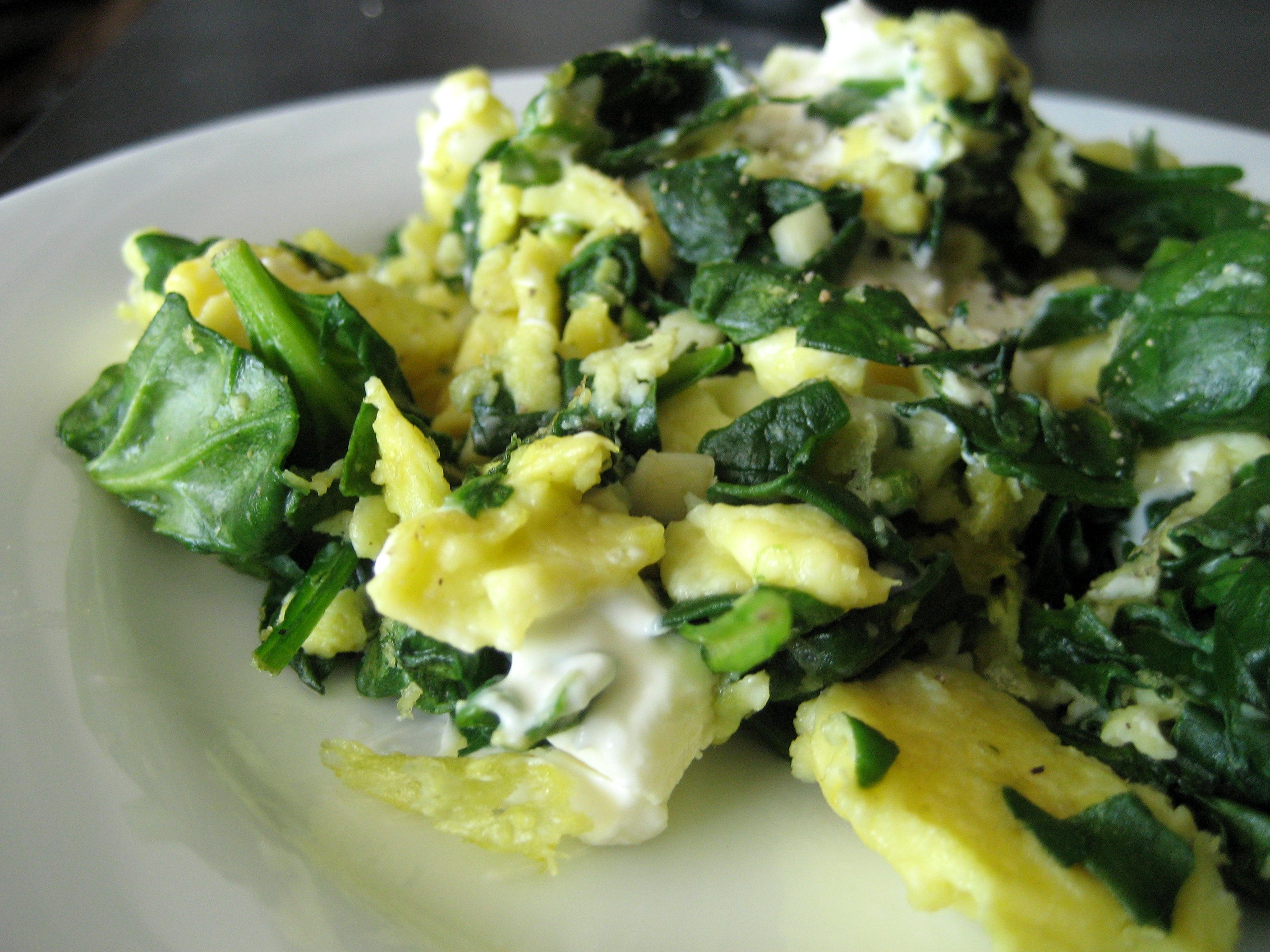 Kale Scramble Breakfast Bowl