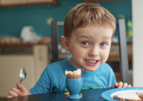 Protein-based meals are the key to the start of the school day