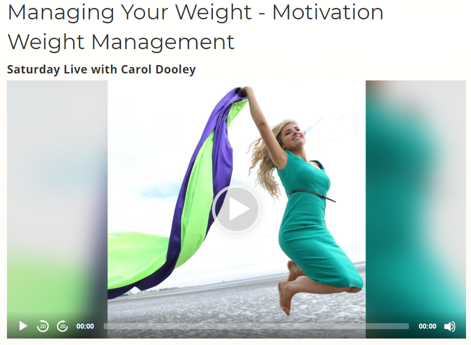 Managing Your Weight With Sunshine Radio